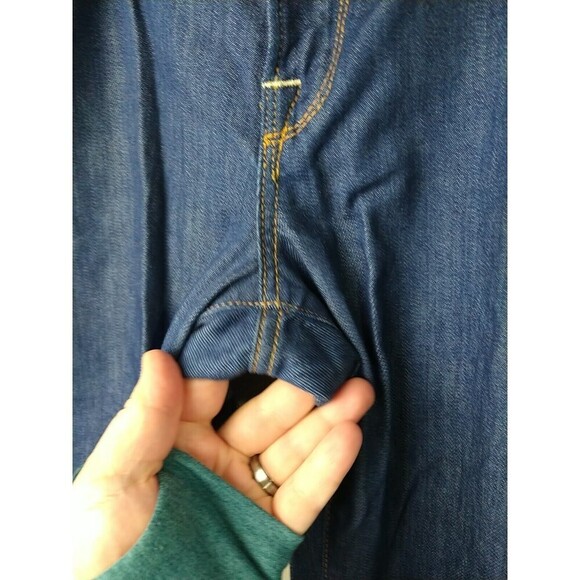 Lucky Brand Dark Wash Denim Charlie Flare Jeans. Size 12/31 - Picture 5 of 15